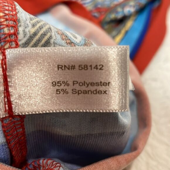 Boston Proper- Boho Paisley Print Bell Sleeves Stretch Smocked Dress- Size 2 - Picture 8 of 8